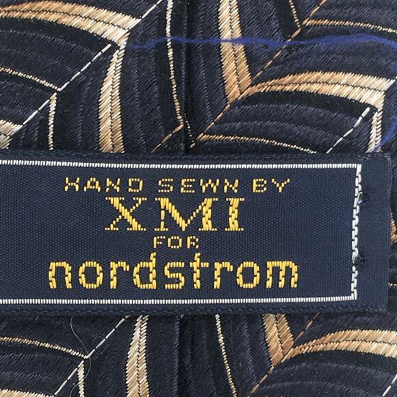 XMI for NORDSTROM HAND SEWN ALL SILK NECKTIE - Picture 6 of 12